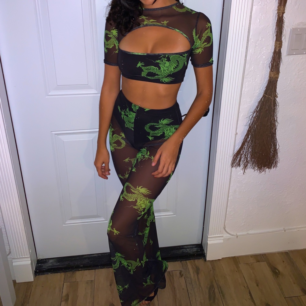 Green Dragon Halloween Costume by PLT